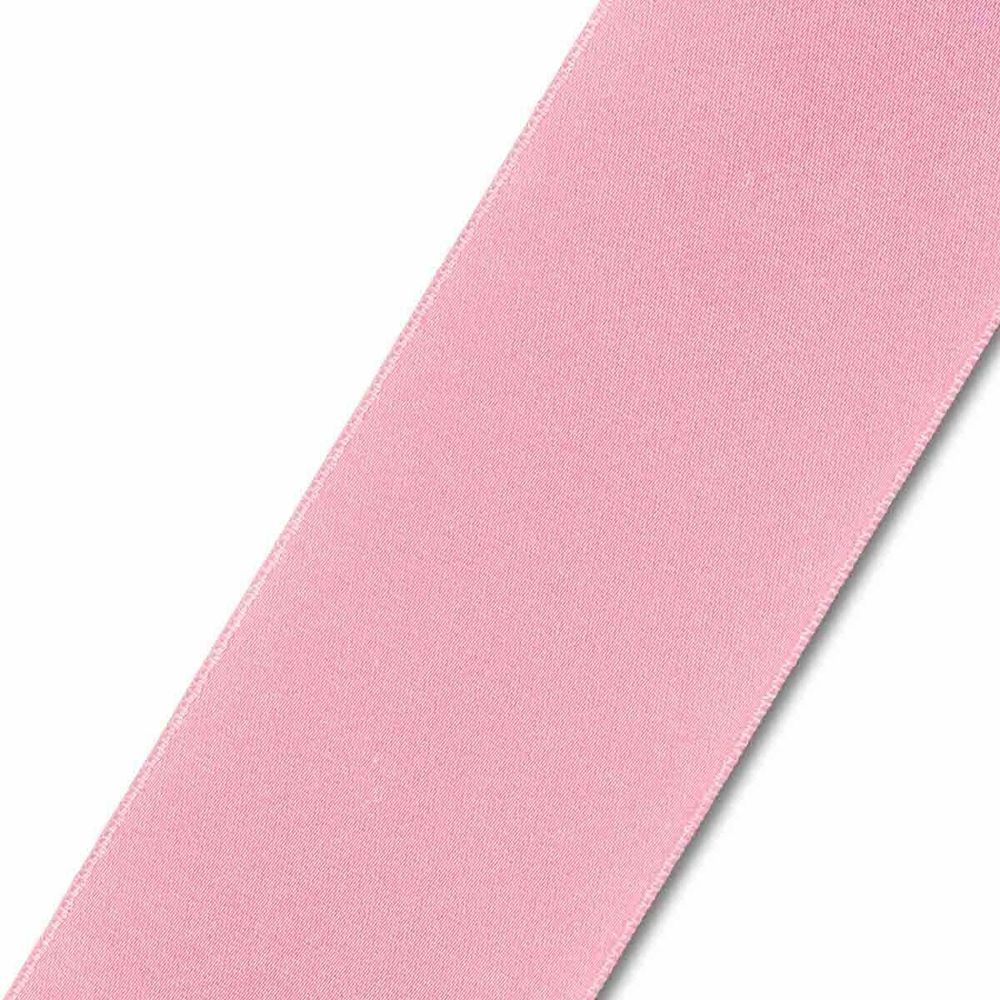 Лента атласная 2-сторонняя 50.0 мм, 25 м, Prym, 80 св.розовый /TOS/
