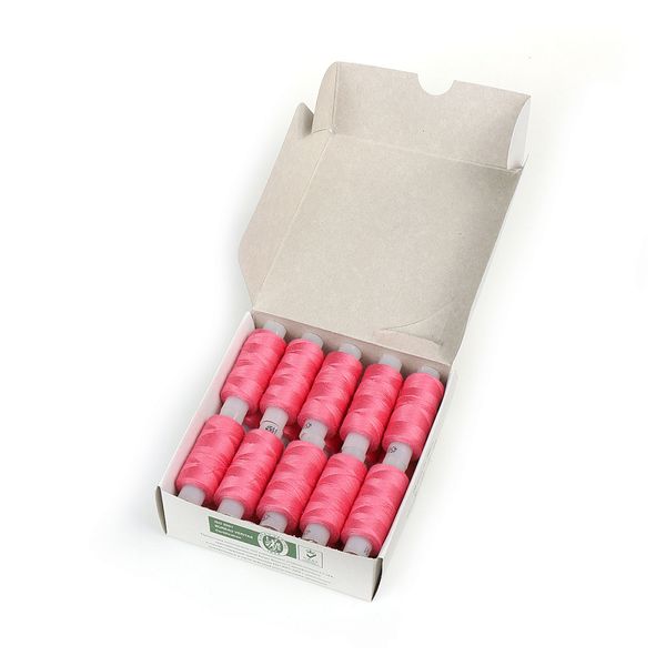 Нитки армированные ПНК им.Кирова 45ЛЛ, бытовые, 200 м / 20 кат., 1306 розовый