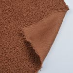 Мех трикотажный 280 г/м², шир.165см, цв.коричневый, 20м /TOS/