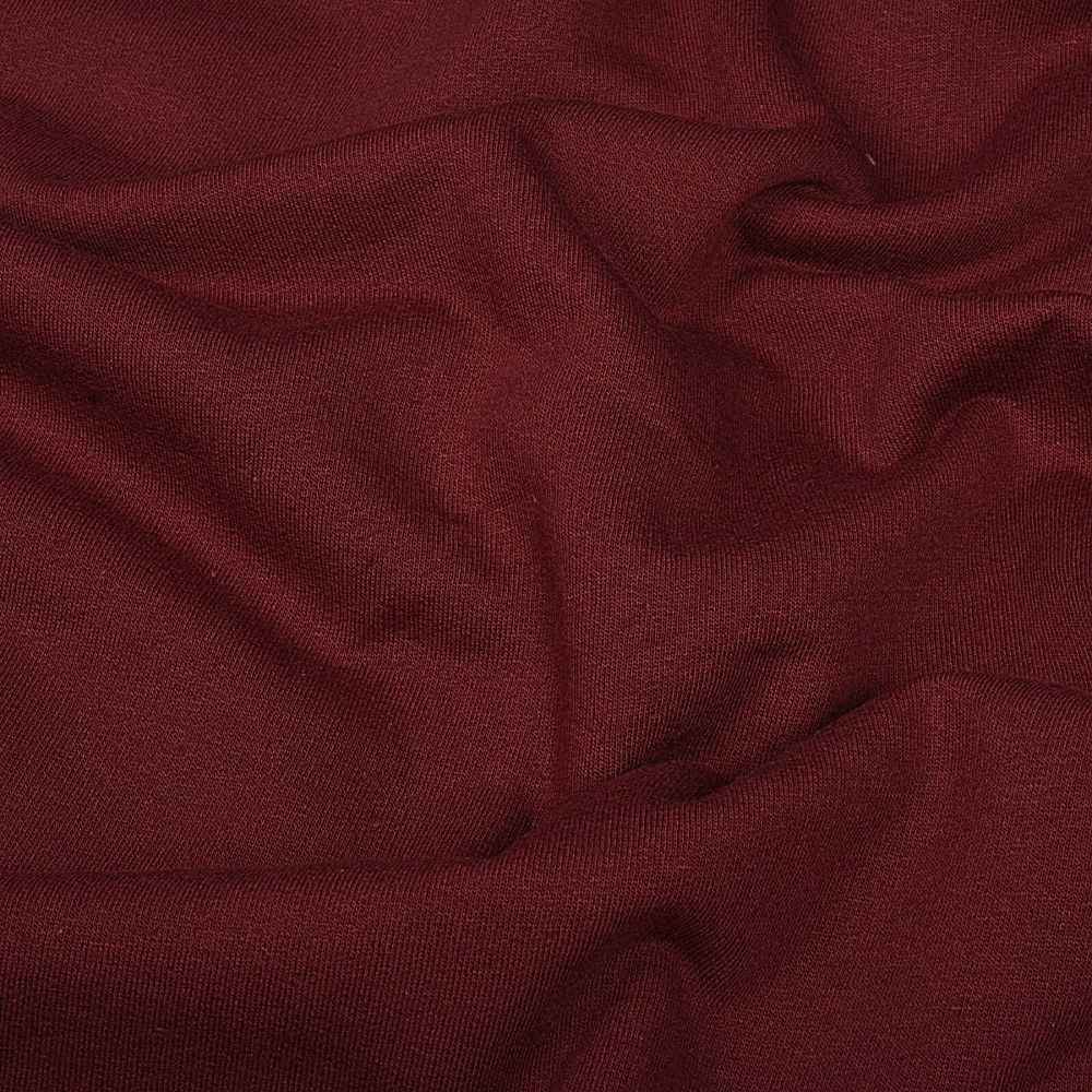 Футер 2-нитка начес 190 г/м², 100-100 см / 6 метров, ФУТ2Х.НАЧ.190.19-1940.6, винный
