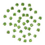 Хрустальные стразы в цапах/серебро, 6мм, 40 шт/упак, Astra&Craft (39 св.зеленый), 4AR169/176