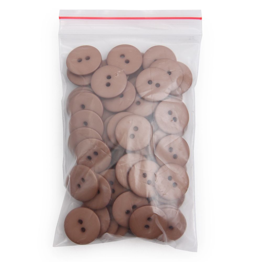 Пуговицы 2 прокола 28L, 18 мм, (Beige2 (бежевый2)) NE63, 72 шт