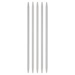 Спицы чулочные ⌀4.0 мм, 15 см, 5 шт, с острием на обоих концах, Prym 191365