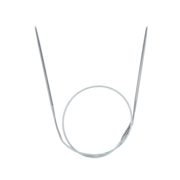 Спицы круговые металл ⌀2,5 мм, 40 см, с металлической леской, Gamma MKS