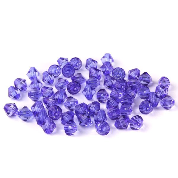 Бусины акрил ⌀10 мм, 25 г, ромбовидные, Astra&Craft, 30