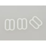 Рамки-регуляторы для бюстгальтера металл 10.0 мм, 004 приглушенный белый, Arta, 50 шт