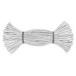 Шнур отделочный плетеный ⌀6.0 мм / 30 метров, белый, С987Г7