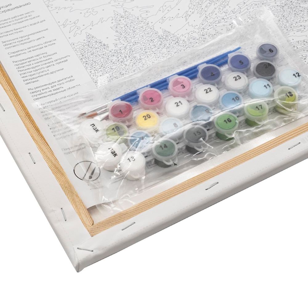 Картина по номерам Русская живопись, Камчатский край 40х50см