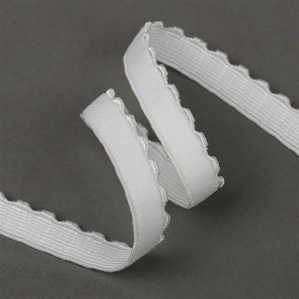 Резинка бельевая (отделочная) 10.0 мм / 10 метров, ЕТ-1, F101 белый