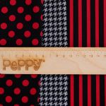 Ткань для пэчворка Peppy Modern Quilt Panel, отрез 60х110 см, 140±3 г/м², 30991-30, Lecien