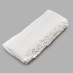 Кружево шитьё широкое 117 мм / 13.72 м, 100% хлопок, белоснежный