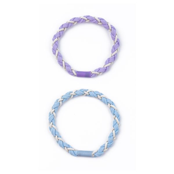 Набор резинок для волос 10 шт (5х2 шт), №02 ассорти, Cherry Mary TR07071