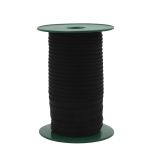 Резинка бельевая (бретелечная) 10.0 мм / 50 метров, черный