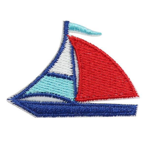 Термоаппликация Парусник, 3,4х4,1см, BA1035