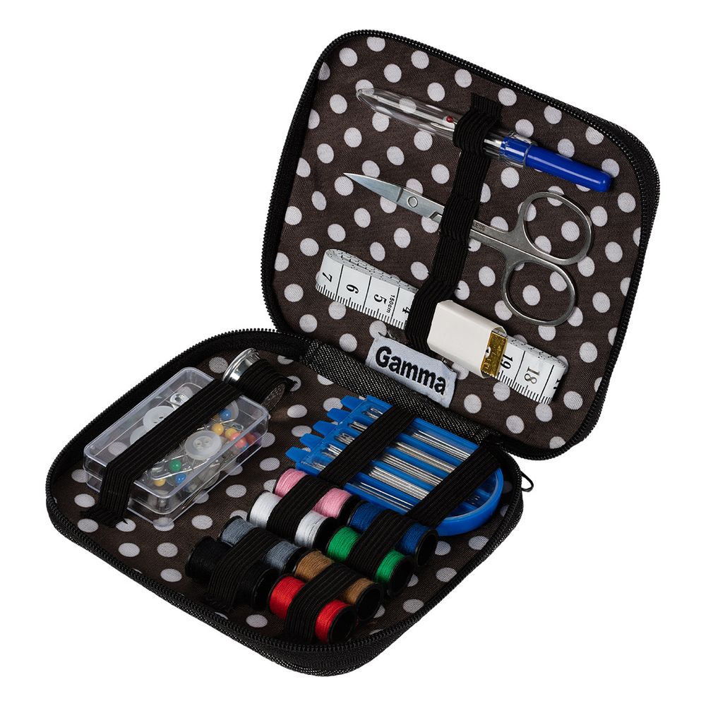Набор для шитья 11х12х2.5 см, в пенале, Gamma CEB-02