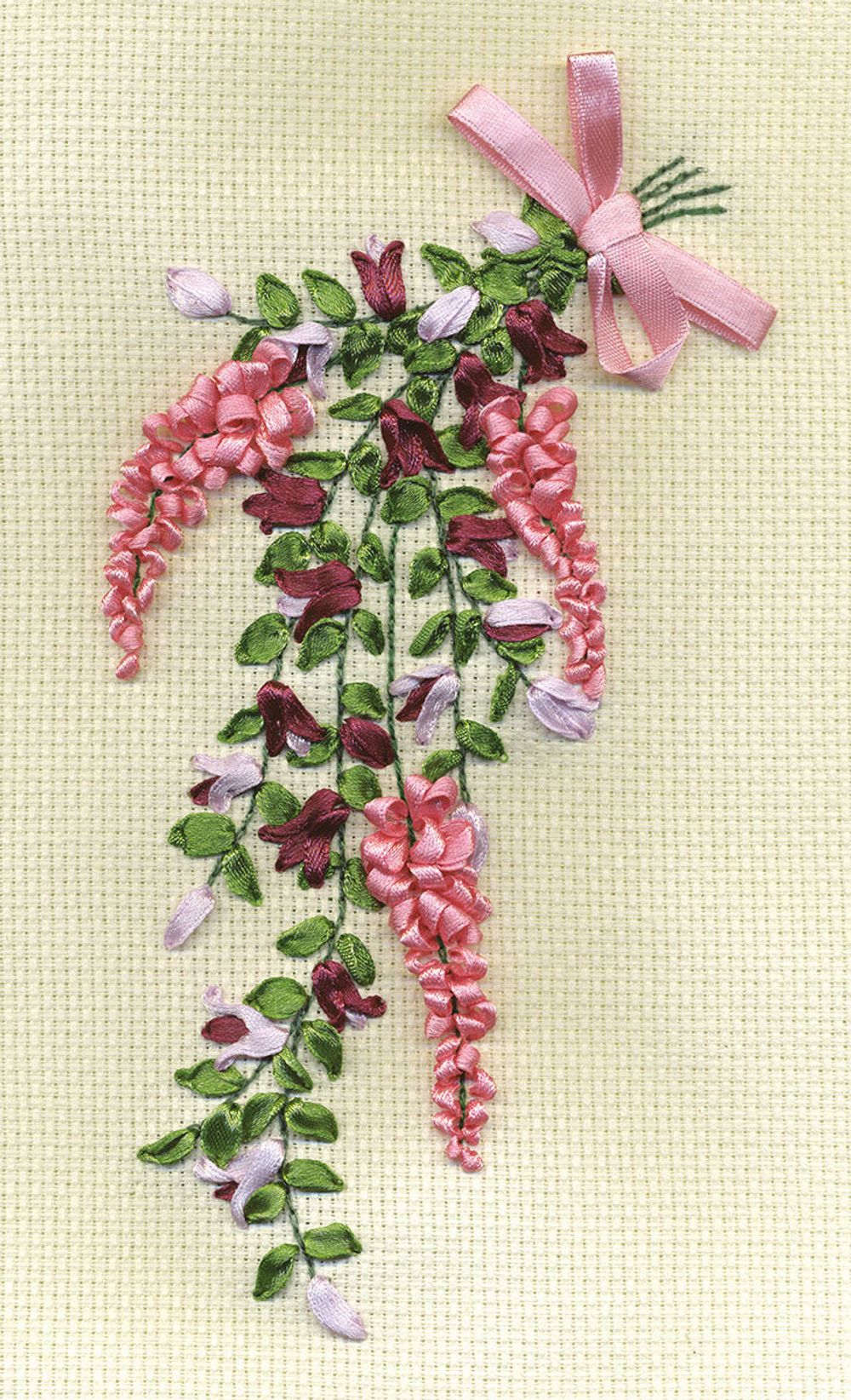 Набор для вышивания нитками Panna, Изящная нота, 11х20 см