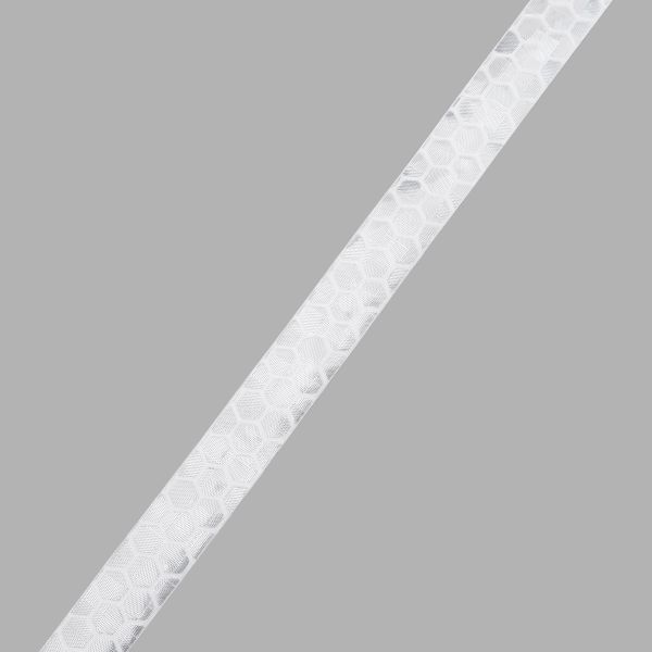 Лента светоотражающая самоклеящаяся 10.0 мм / 8 метров, белый, 6830-0033