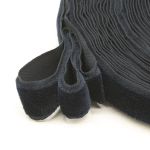 Лента бархатная (тесьма) 20.0 мм / 10±0.5 метров, рис. 8319, 60 т.синий, С3513Г17