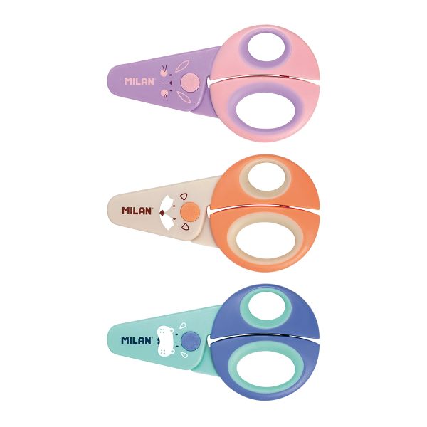 Ножницы универсальные детские 12.2 см, 16 шт, Milan 14690716