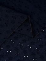 Ткань шитьё (прошва) 100 г/м², 150 см / 2 метра, TBY.Emb.8067.16, 16 т.синий