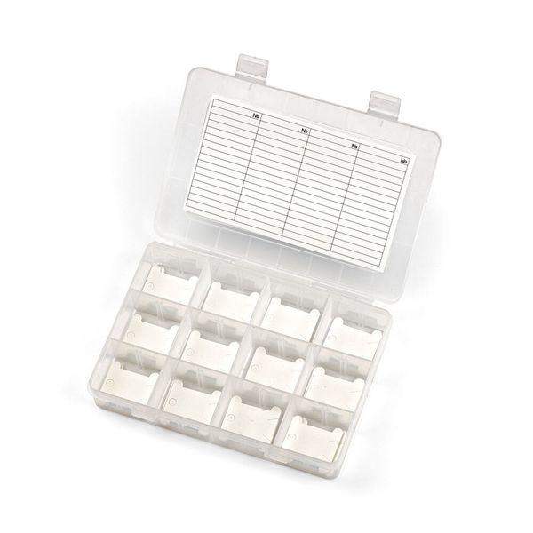 Органайзер для ниток мулине 13.5х19.9х3.8 см, пластик, Gamma ОМ-002