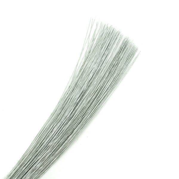 Проволока флористическая 0,60 мм, 60 см, 100 шт Astra&Craft, белый