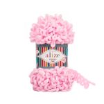 Пряжа Alize (Ализе) Puffy Fine / уп.5 мот. по 100 г, 14м, 194 светло-розовый A