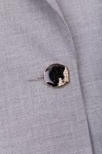 Пуговицы металл 25 мм, 100 шт, 30 золото, Gamma MB 0268