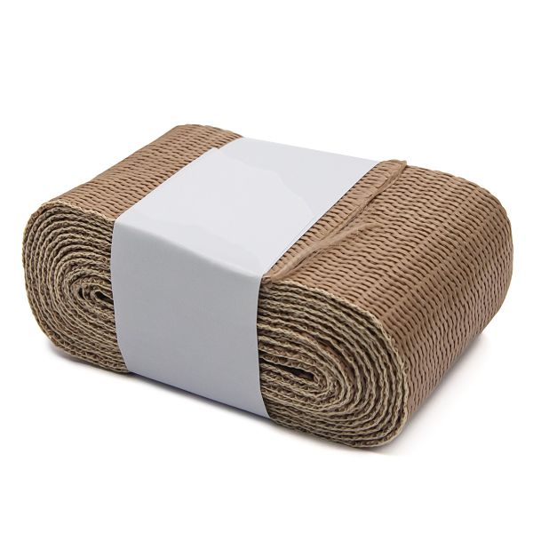 Стропа (ременная лента) 50 мм / 5х2.5 метра, толщ. 1.0 мм, [28 г/пог.м], 100% п/э, 24 кремовый