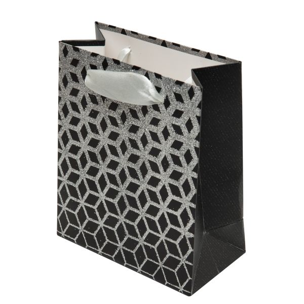 Пакет подарочный 210 г/м², 12х14х6 см, 12 шт, 01, Stilerra ABYXS