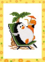 Алмазная (кристальная) мозаика Фрея, На отдыхе, 19,5х14 см