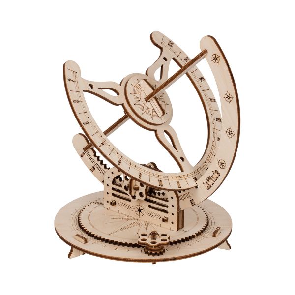 Пазл серия Механика фанера MGR-4, Солнечные Часы, Rezark MGR-4