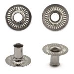 Часть кнопки Альфа (S-образная) ⌀11 мм (D-часть), 5/15 пруж. никель, 100 шт, S090509, BIG