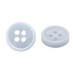 Пуговицы 4 прокола 18L (11мм), пластик (col.05 голубой), CB_M-57, 72 шт