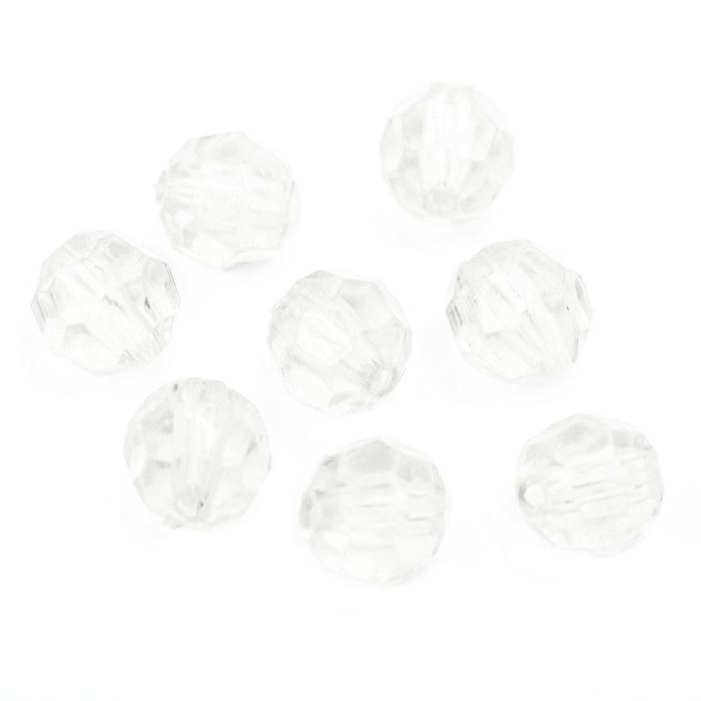 Бусины акрил ⌀8 мм, 25 г, Astra&Craft, 1