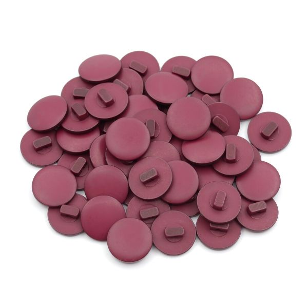 Пуговицы на ножке 28L (18мм) (Bordo (бордовый)), 48 шт