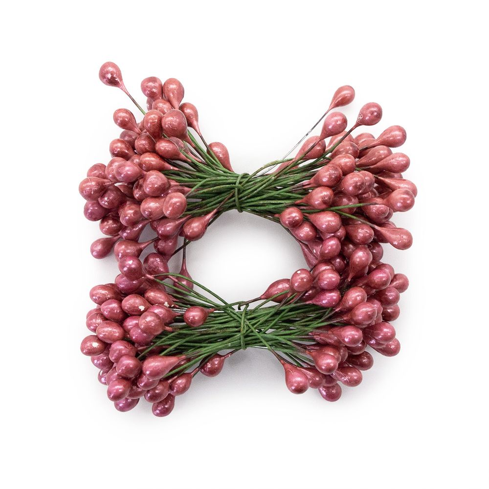 Тычинки для искусственных цветов 0,5х6см (вес 50гр ±3 гр) (коричневый)