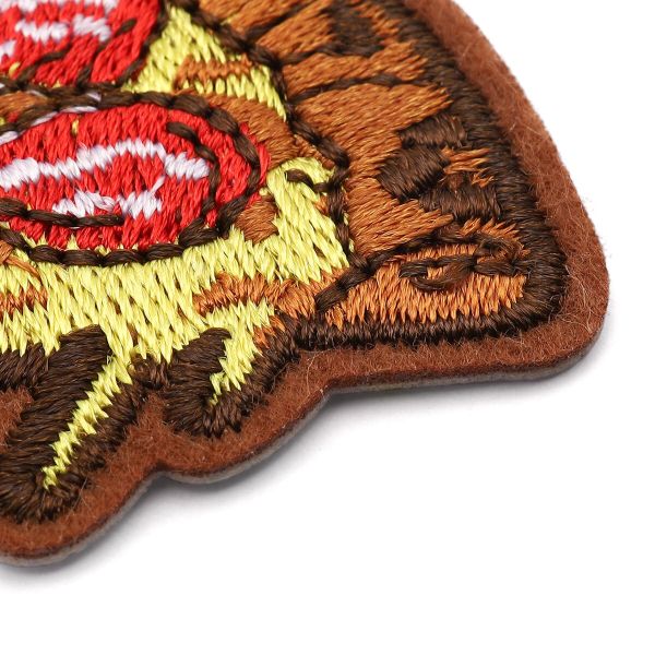 Термоаппликация Кусок пиццы, 3.4х6cm, Hobby&Pro