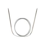 Спицы круговые металл ⌀4,0 мм, 200 см, с металлической леской, Gamma MKX