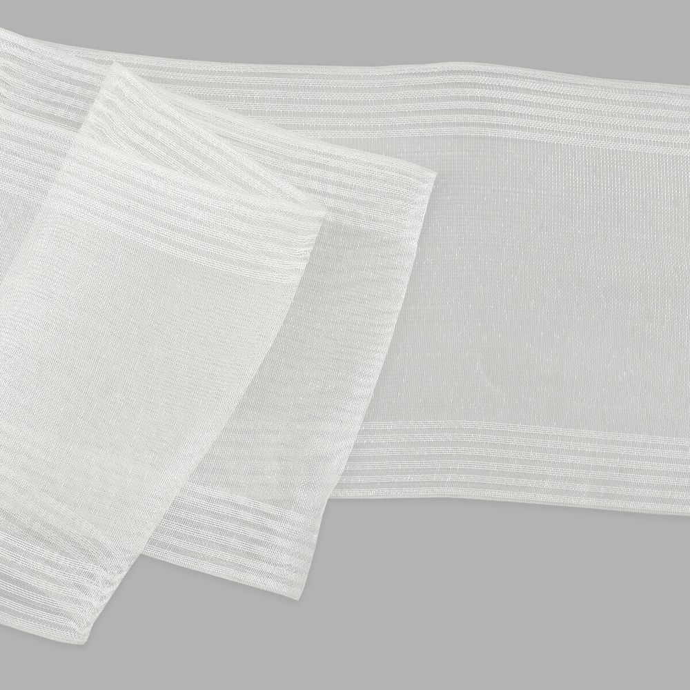 Лента для бантов (капрон) 11 см, 25 м (белый) С3503