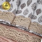 Кружево вязаное (тесьма) 45 мм / 10 метров, диз. 300, цв.36 св.бежевый, Kruzhevo