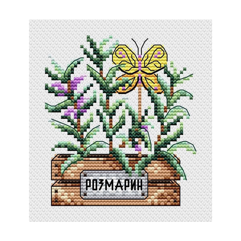 Набор для вышивания МП Студия Розмарин 9х10см, М-639