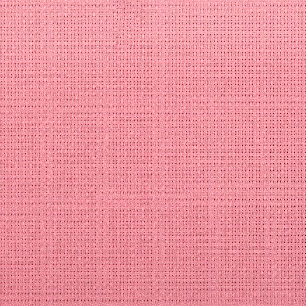 Канва Aida 14 ct, 30х40±2 см, розовый, Gamma