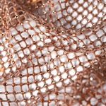 Сетка бельевая со стразами 100 г/м², шир.140 см / 13.71 метра, 2025 цв.68 бежевый /2025.68/