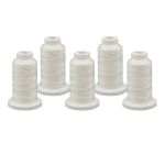 Нитки филаментные 420D/3, 137 м, Астра, 9022 белый