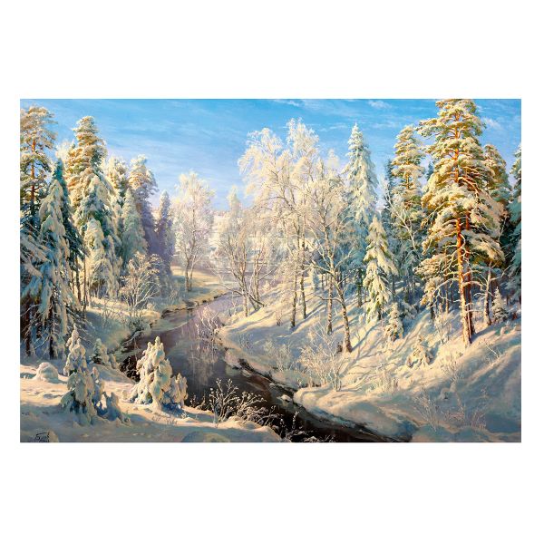 Пазл. Премиальная коллекция 1500 элементов, TOP-PZL-1500/04 Иней, Фрея