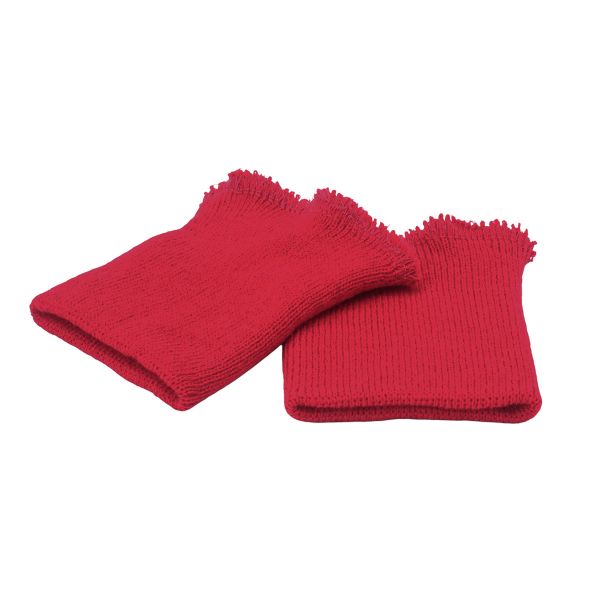 Манжеты трикотажные 8.0х9.5 см, 1 пара, средней плотности 14 кл, 1х1, В-68 вишневый