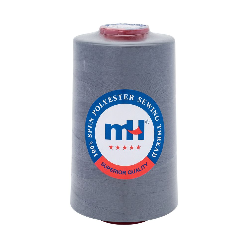 Нитки швейные Euron mH 40/2, 5000 ярд, 1343 синевато-серый, 1 катушка