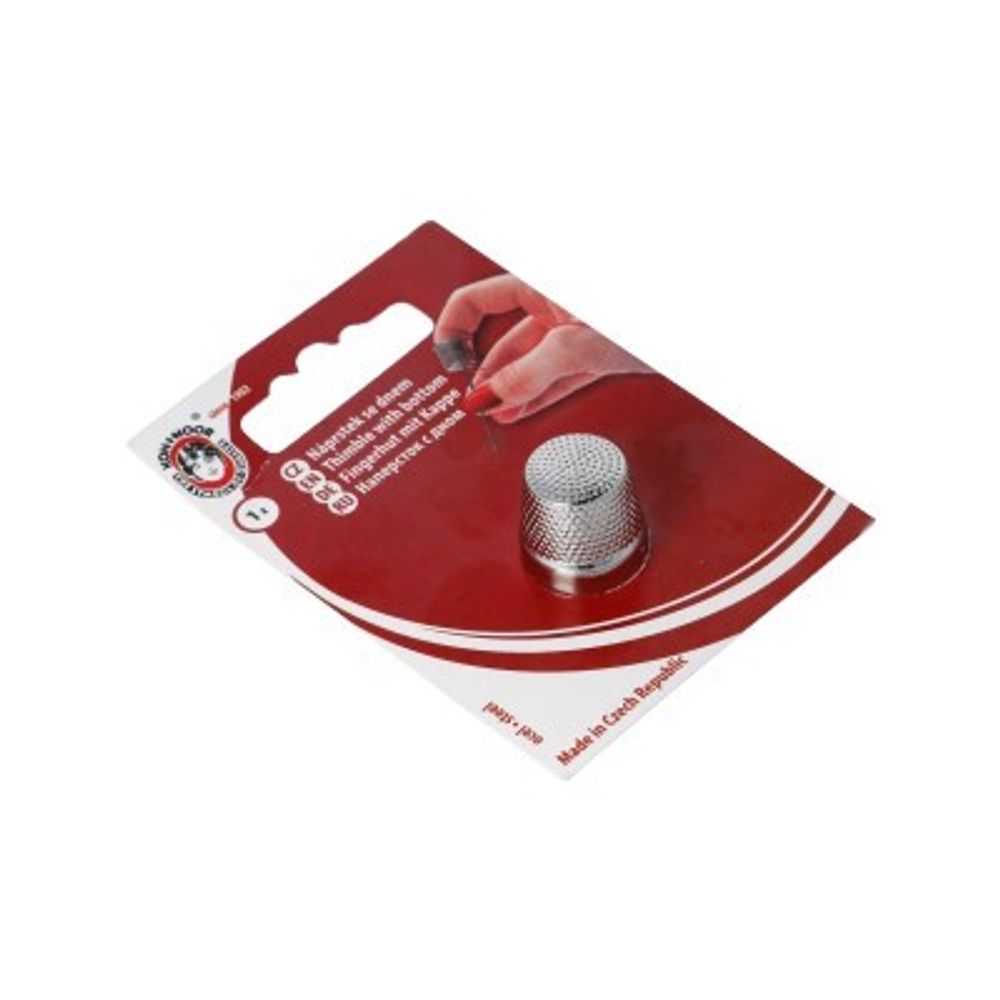 Напёрсток с дном никель на картоне 36 (4005), №1 ⌀15.5 мм, KOH-I-NOOR 36 (4005)