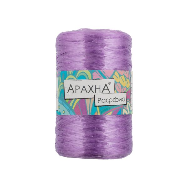 Пряжа Arachna Raffia / уп.5 мот. по 50г, 200м, 50 розовая сирень
